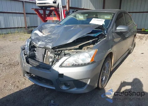 2013 Nissan Sentra Sr z USA, uszkodzony, nr VIN 3N1AB7AP0DL656875